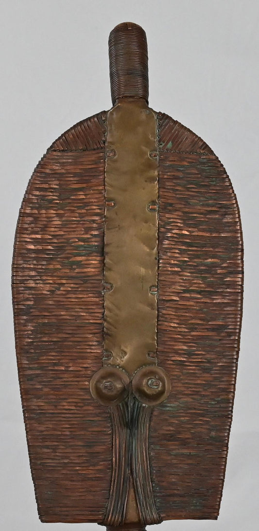 African Tribal Statue Osseyba or Reliquary Figure Kota Mohongwe Peoples Art — detail 2