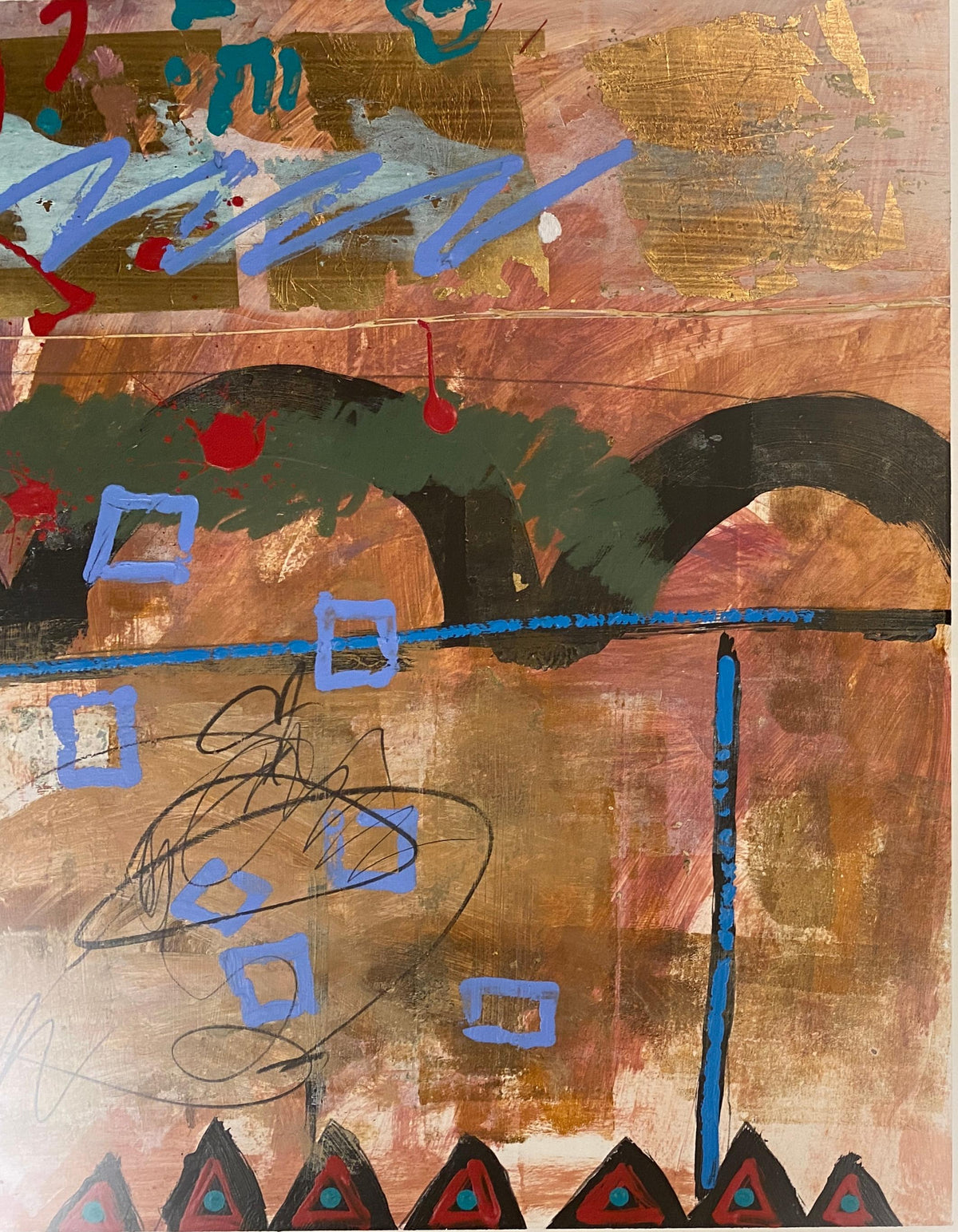 C. Scott Snyder Abstract Painting — detail 3