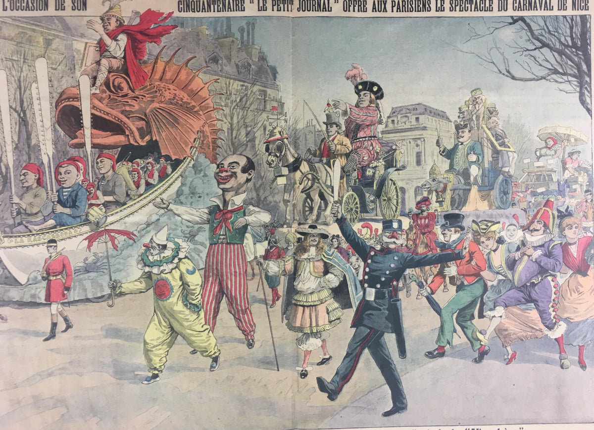 Carnival de Nice France Historical Journal French Memorabilia — detail 3