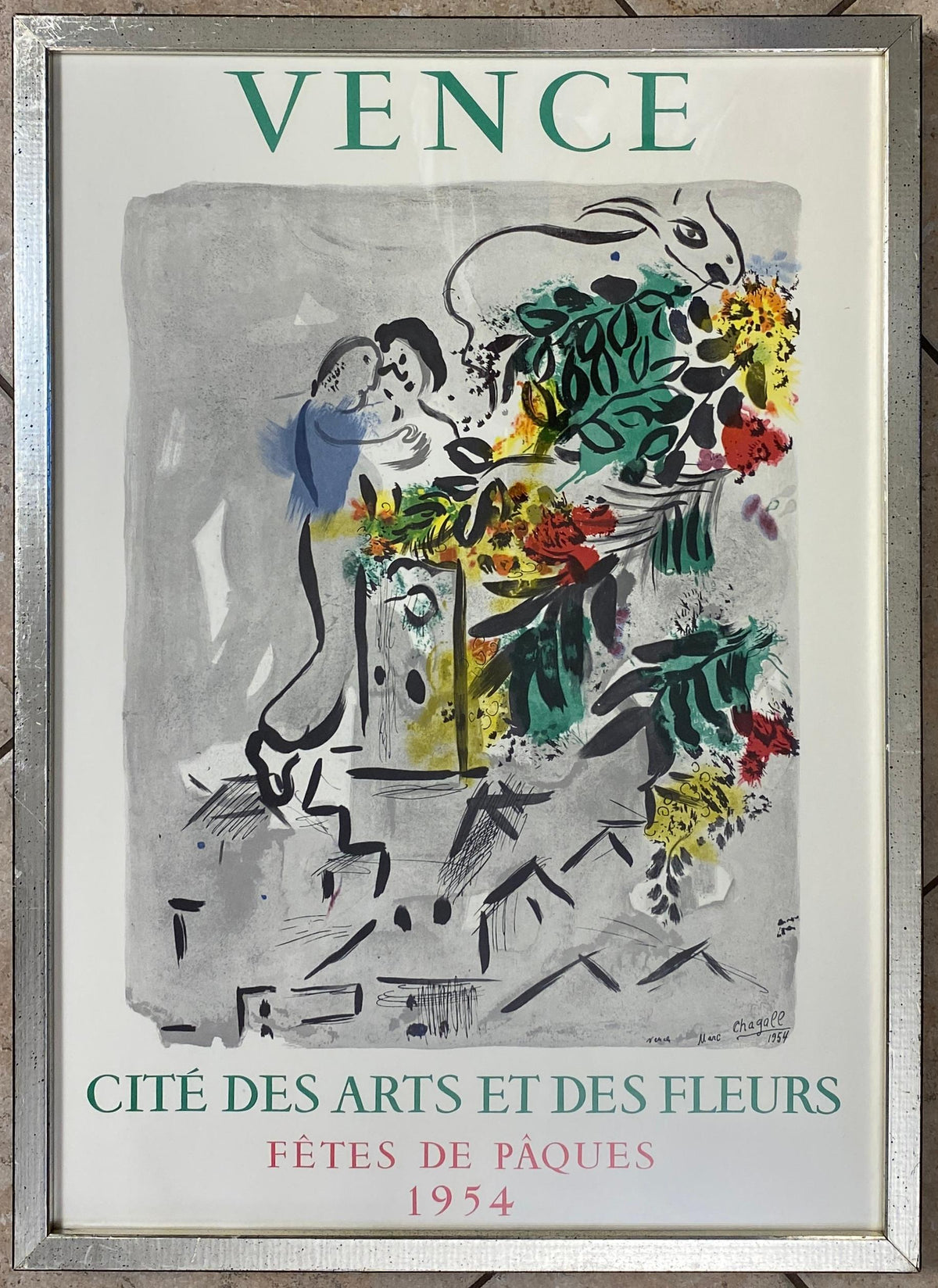 Marc Chagall Vintage Print — detail 6