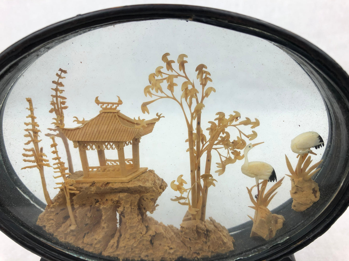 20th Century Chinese Cork Diorama, circa 1950s — detail 5