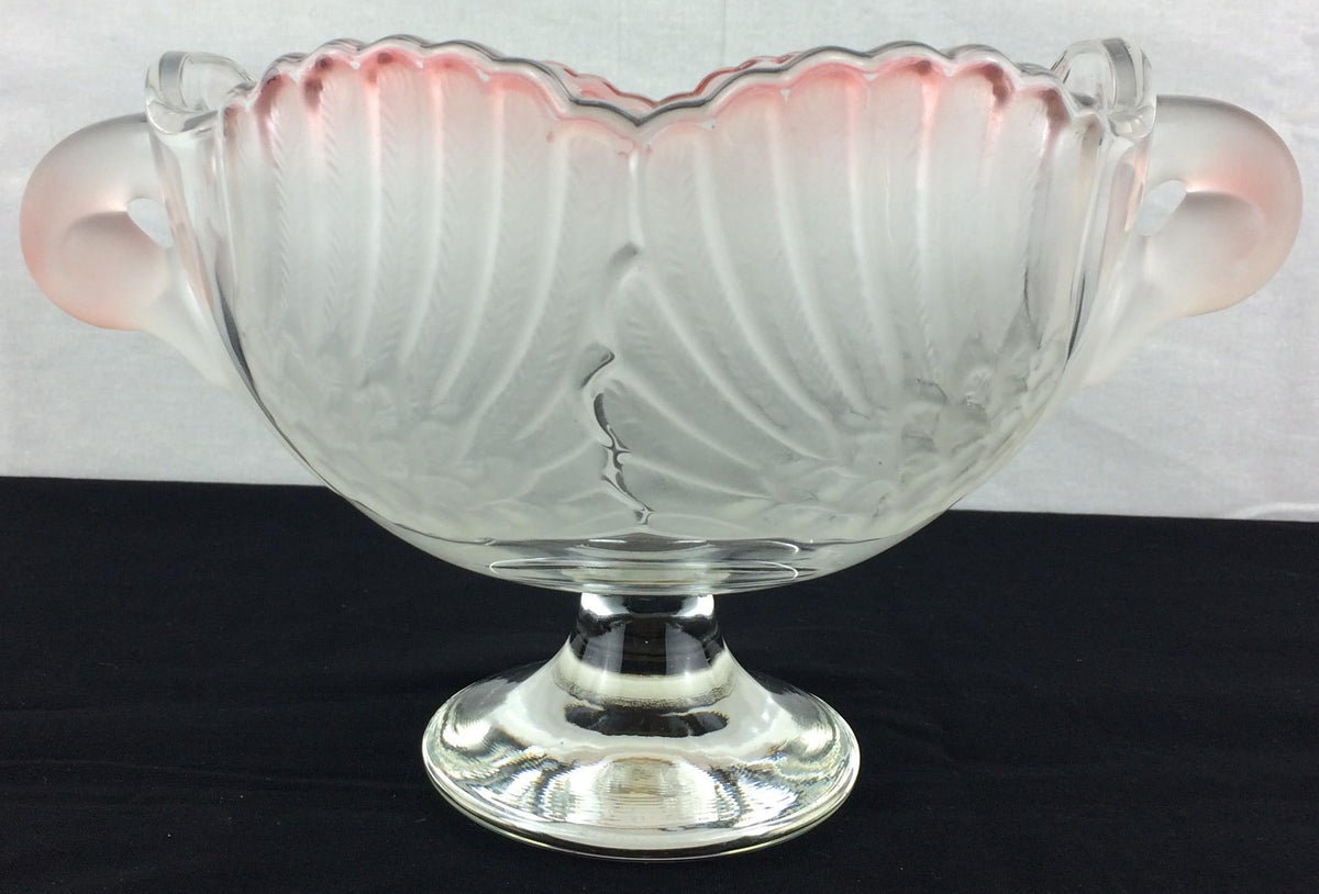 French Crystal Fruit Bowl or Serving Dish — detail 3