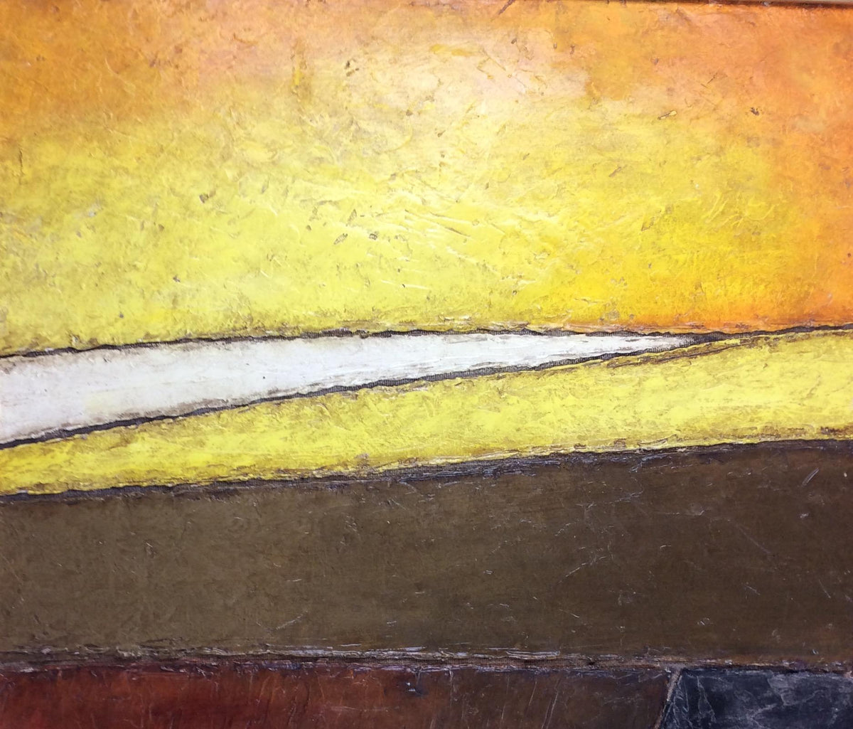 Original 20th Century Abstract Painting by Christian Lagarde Demianoff — detail 6