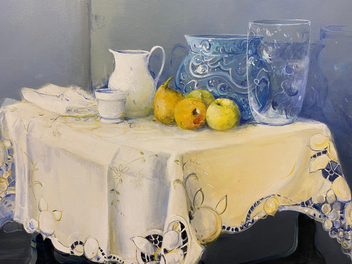 Still Life Print signed Hippert — detail 6