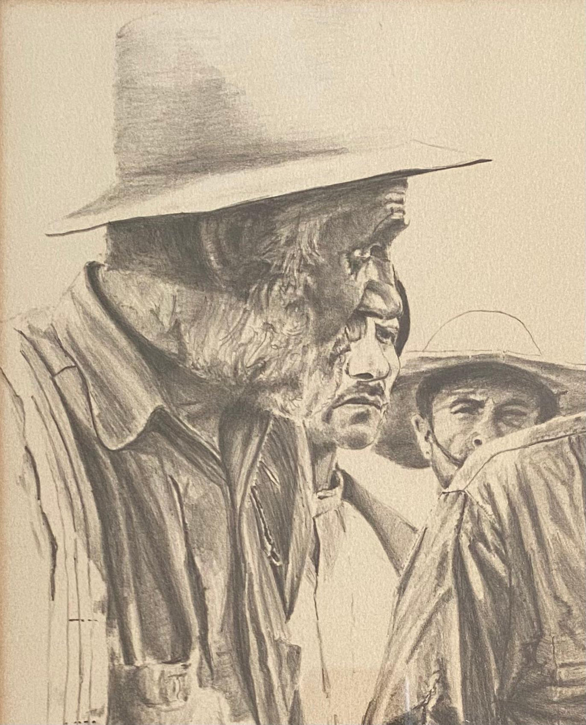 American Western Movie Lithograph "The Treasure of the Sierra Madre", Signed — detail 5