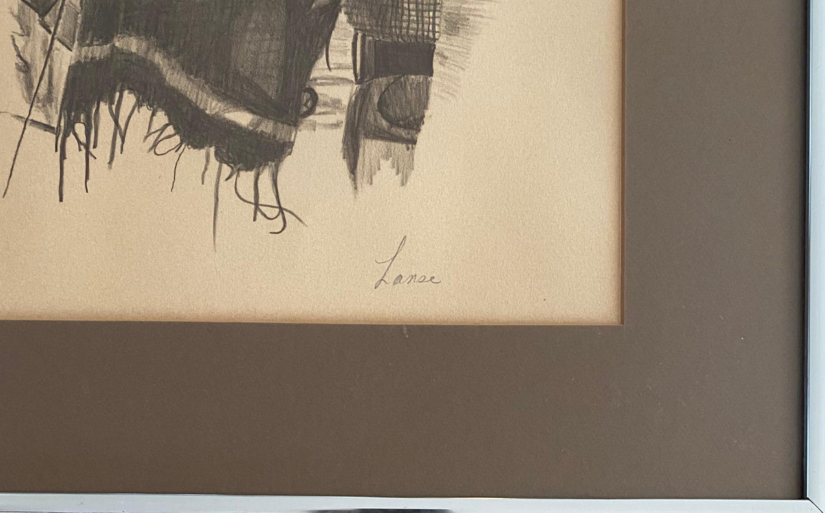 American Western Movie Lithograph "The Treasure of the Sierra Madre", Signed — detail 6