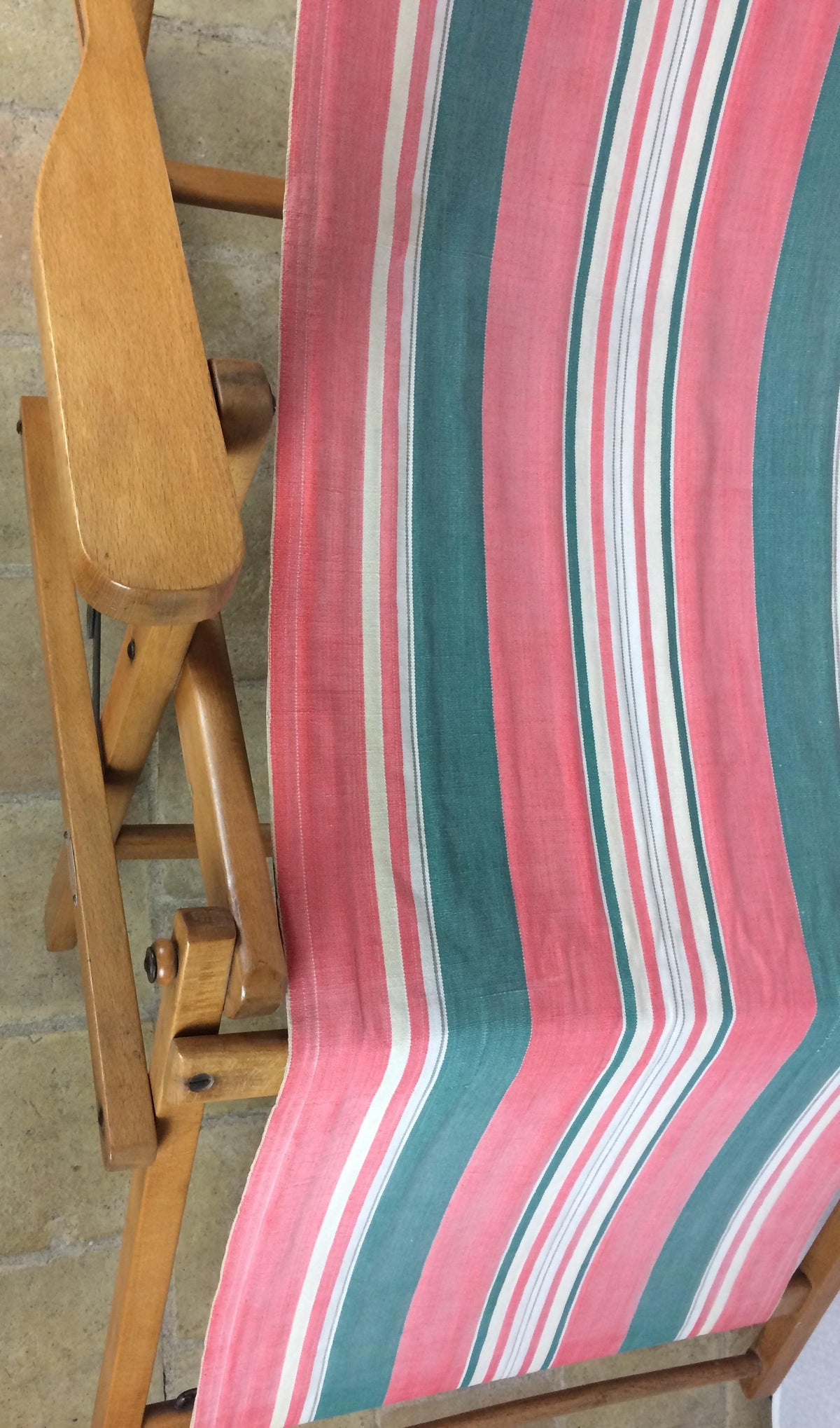 Ergelax Mid-Century Folding Canvas Lounge Chair — detail 9