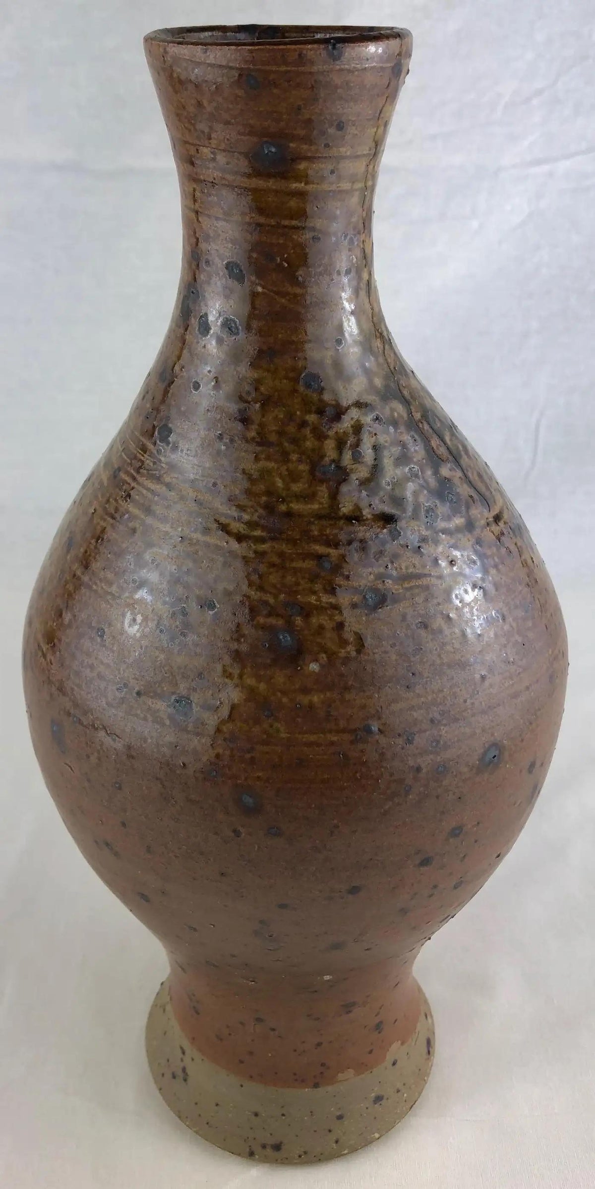 French Midcentury Ceramic Vase Signed JGP, Attrib. to Max & Dominique Picard — detail 3