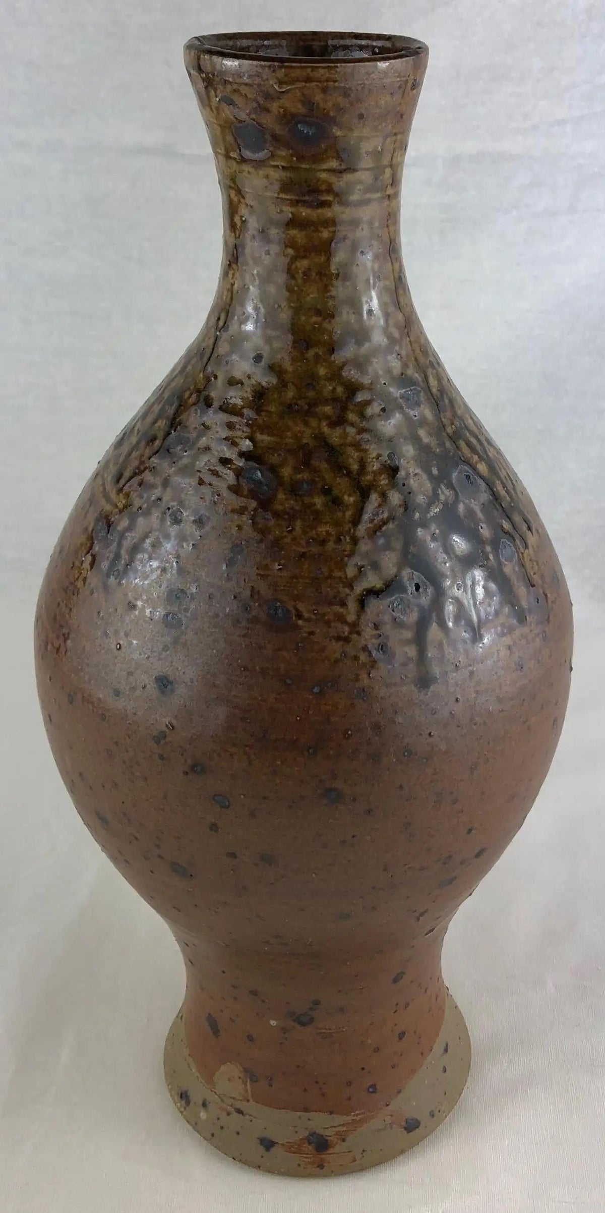 French Midcentury Ceramic Vase Signed JGP, Attrib. to Max & Dominique Picard — detail 5