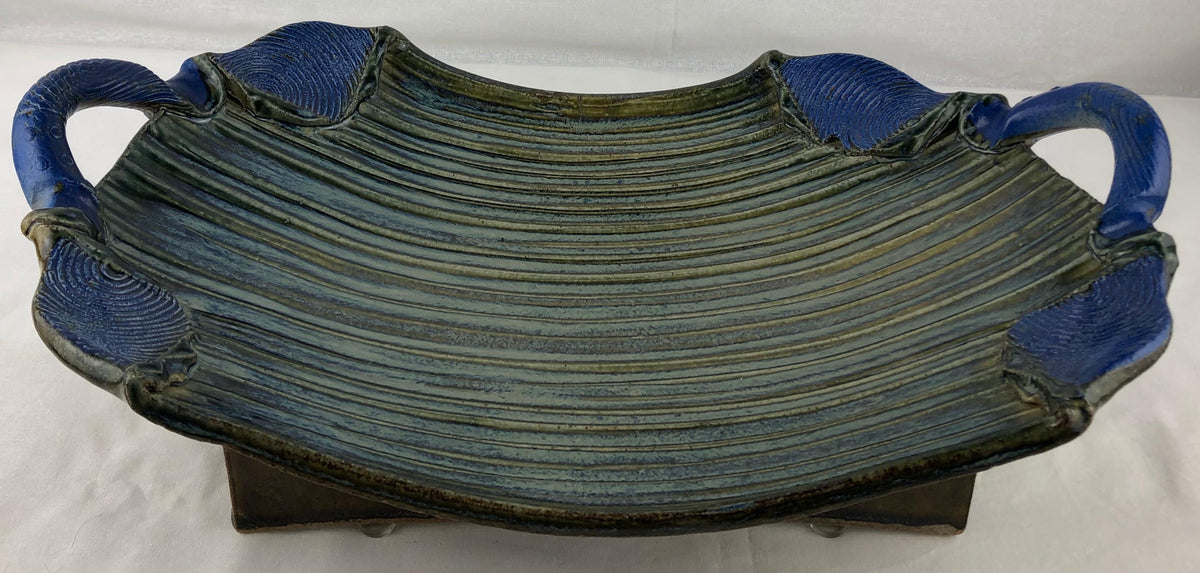 Stunning Midcentury Japanese Inspired French Decorative Object, Signed Forestier — detail 6