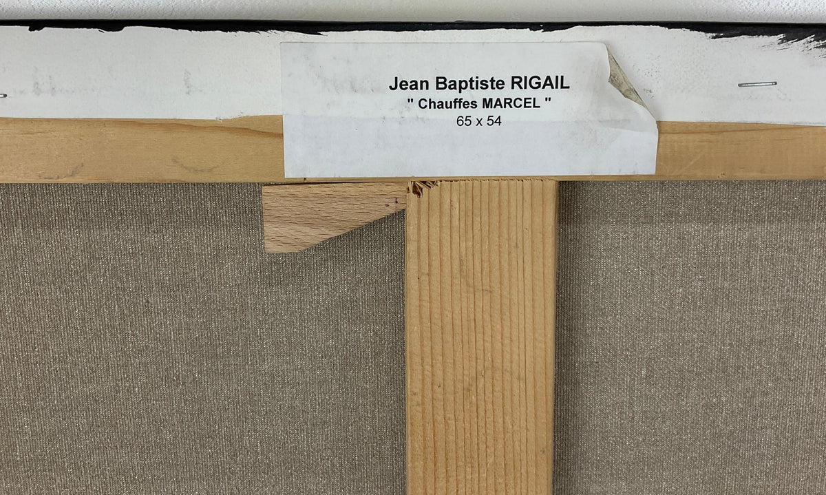 Jean-Bapiste Rigail French Midcentury Modern Art Featuring Musicians — detail 3