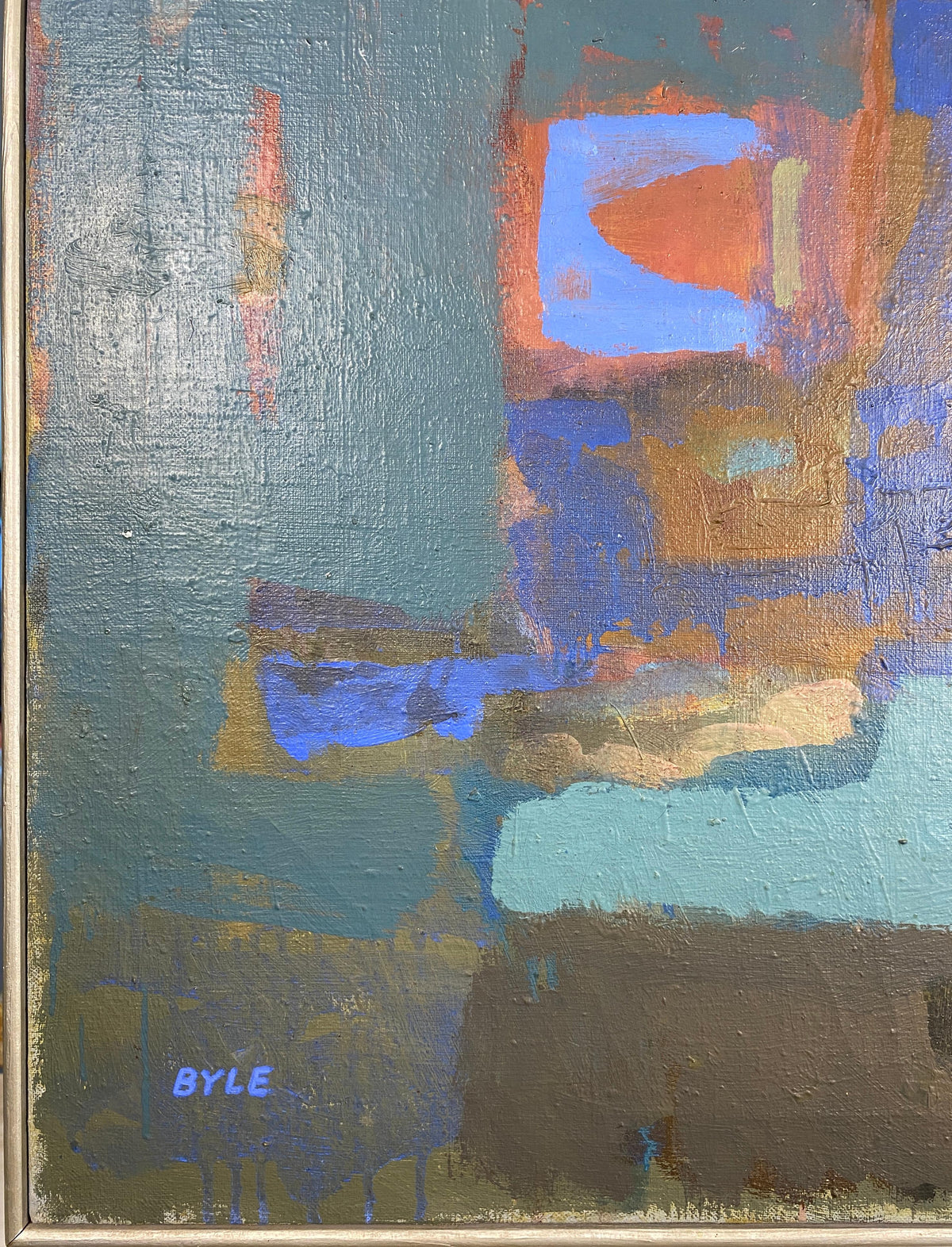 Modern Abstract Painting by John Byle — detail 3