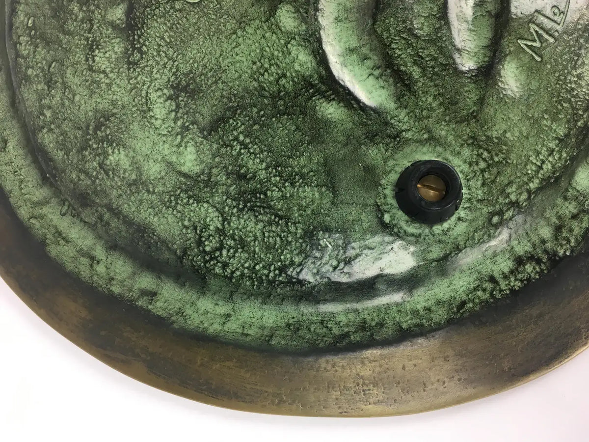 Max Le Verrier Large Art Deco Bronze Vide Poche or Decorative Dish — detail 7