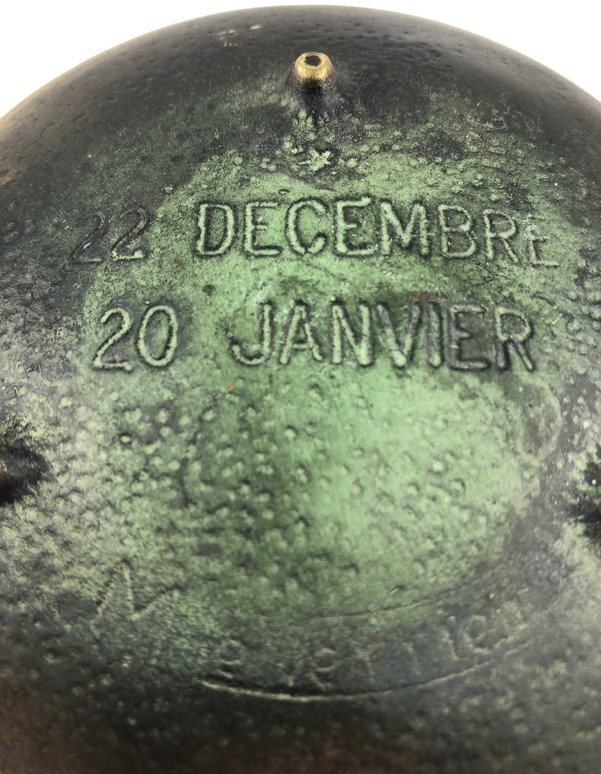 Max Le Verrier Bronze Key Holder Vide Poche, Capricorn Zodiac — detail 3