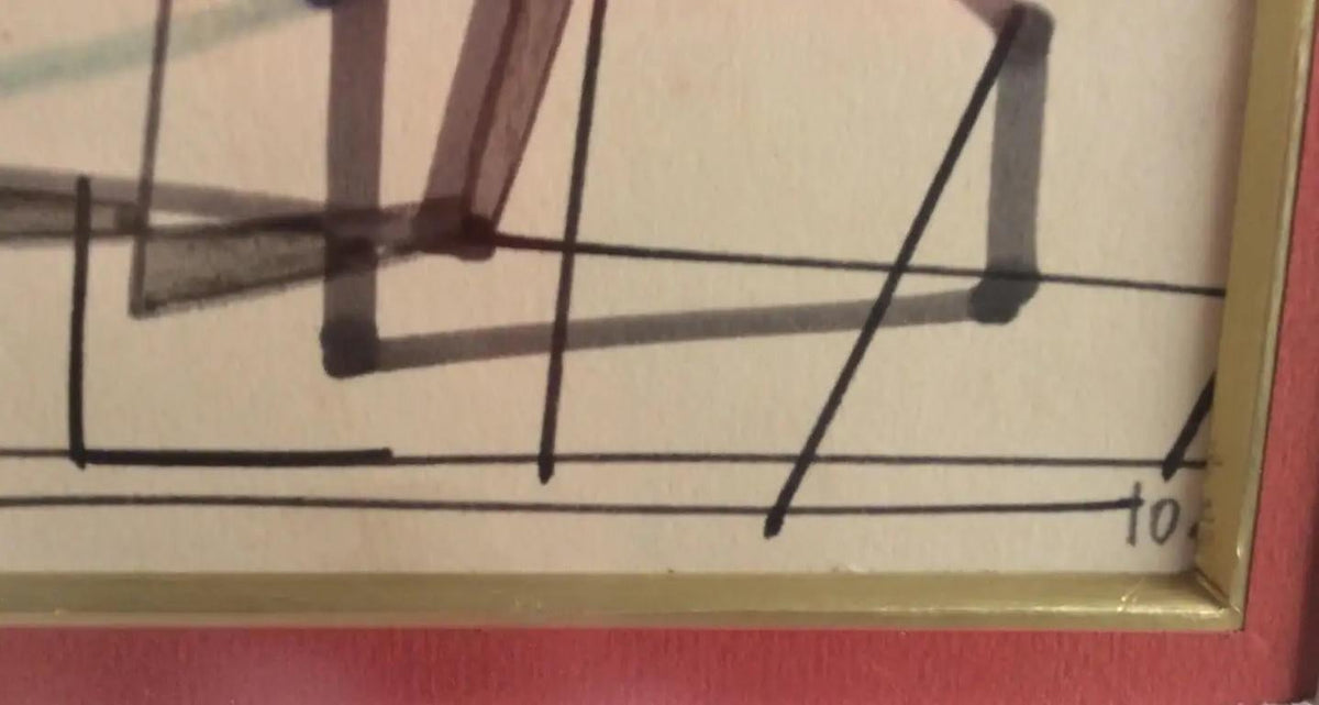 Raymond Moretti Original Painting — detail 6