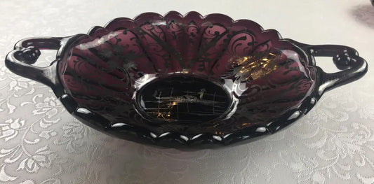 Murano Art Deco Style Dessert Service for 6 — detail 2