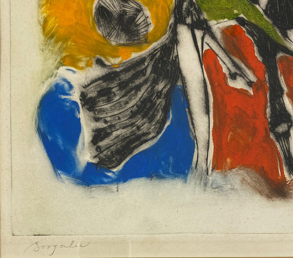 Patricia Jean Burg Color Lithograph — detail 7
