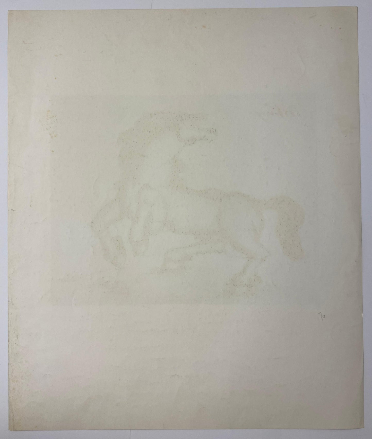 Franz Priking Fantastic Horse Lithograph, Hand Signed — detail 8