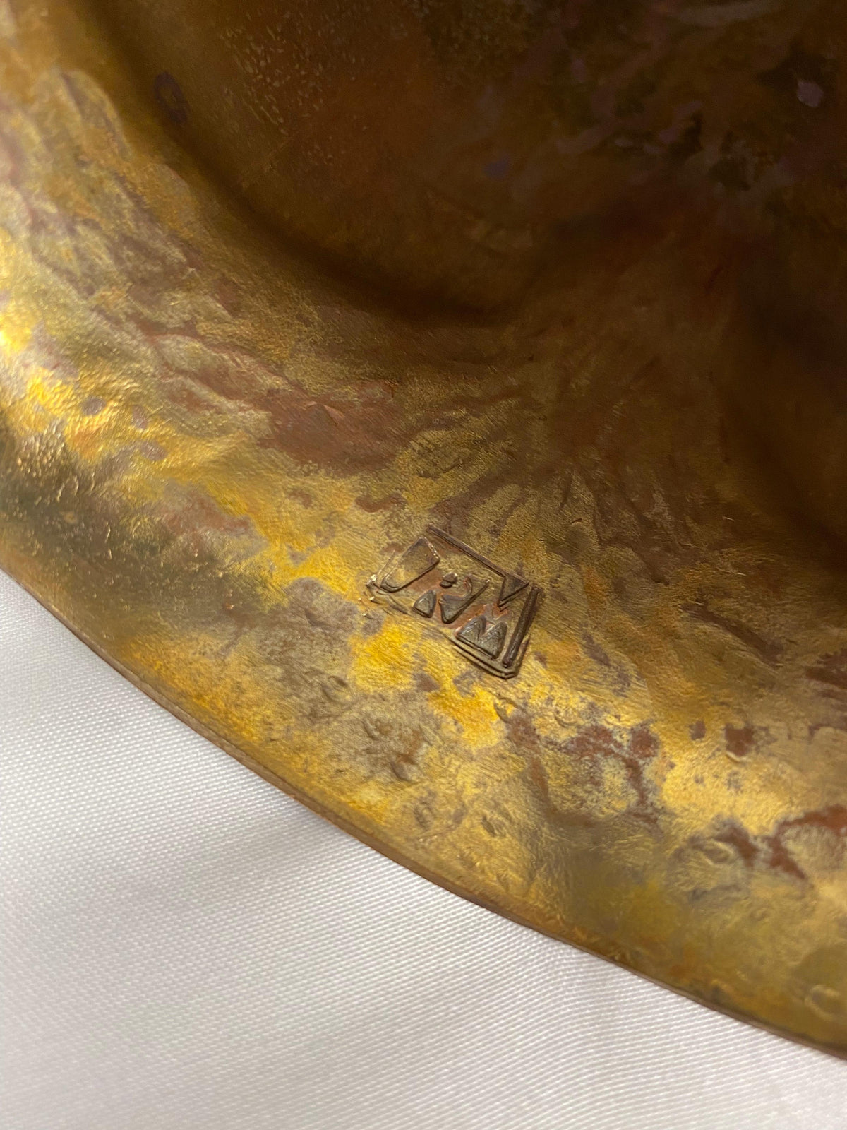 Thomas Roy Markusen Pair of Large Modernist Candleholders — detail 2