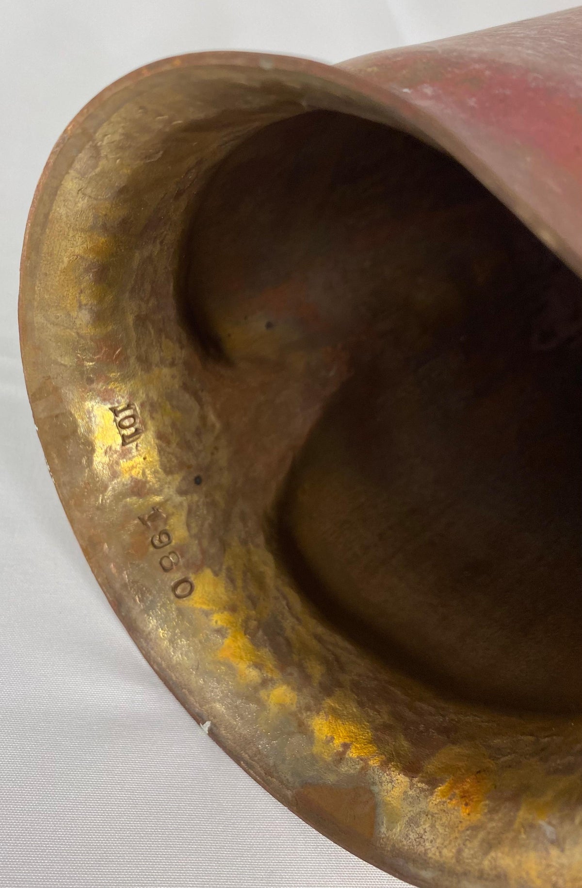 Thomas Roy Markusen Pair of Large Modernist Candleholders — detail 3