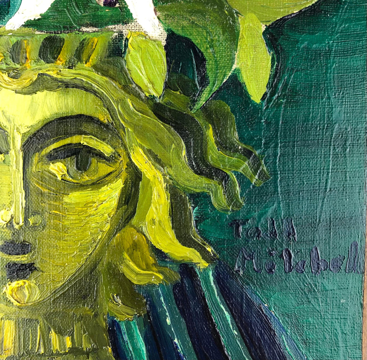 Oil on Canvas Painting by Peter Todd Mitchell — detail 3