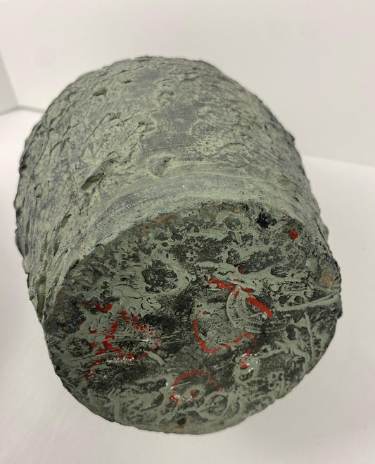 Vallauris Glazed Ceramic Vase — detail 2