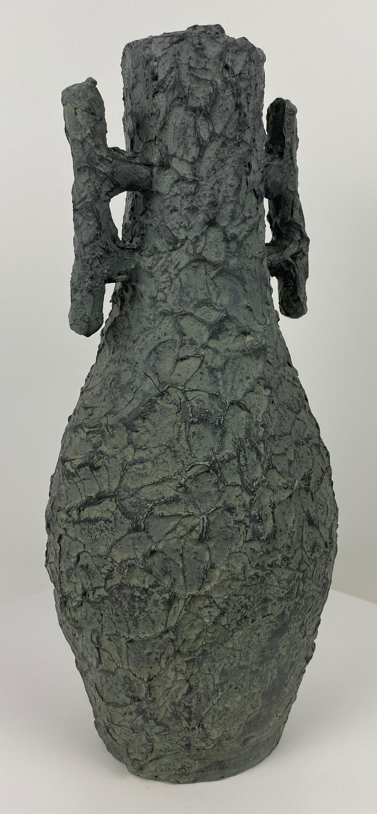 Vallauris Glazed Ceramic Vase — detail 8
