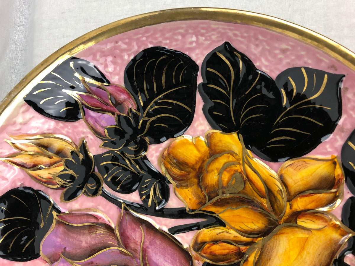 Majolica Platter from Vallauris — detail 6