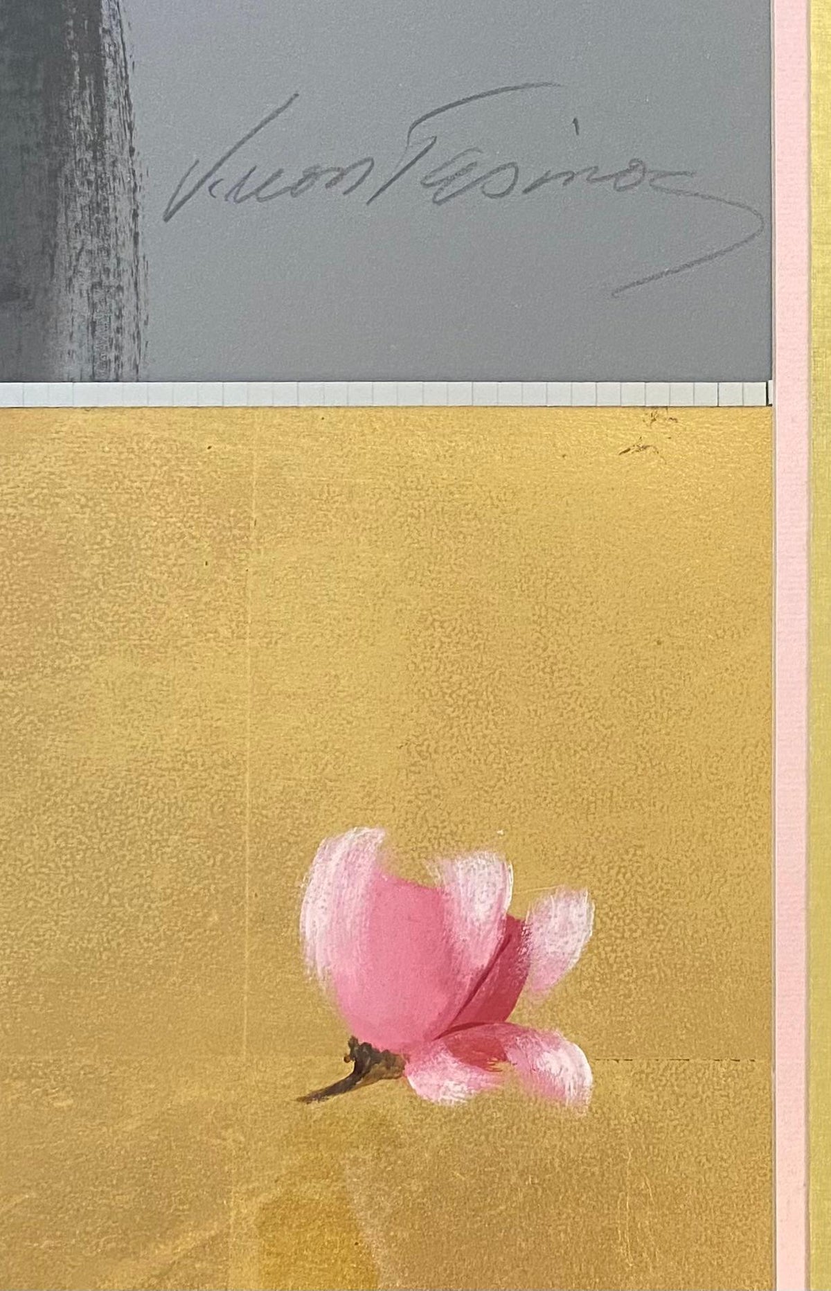 Vicky Montesinos Art Deco Style Color Serigraph Limited Edition Signed — detail 9