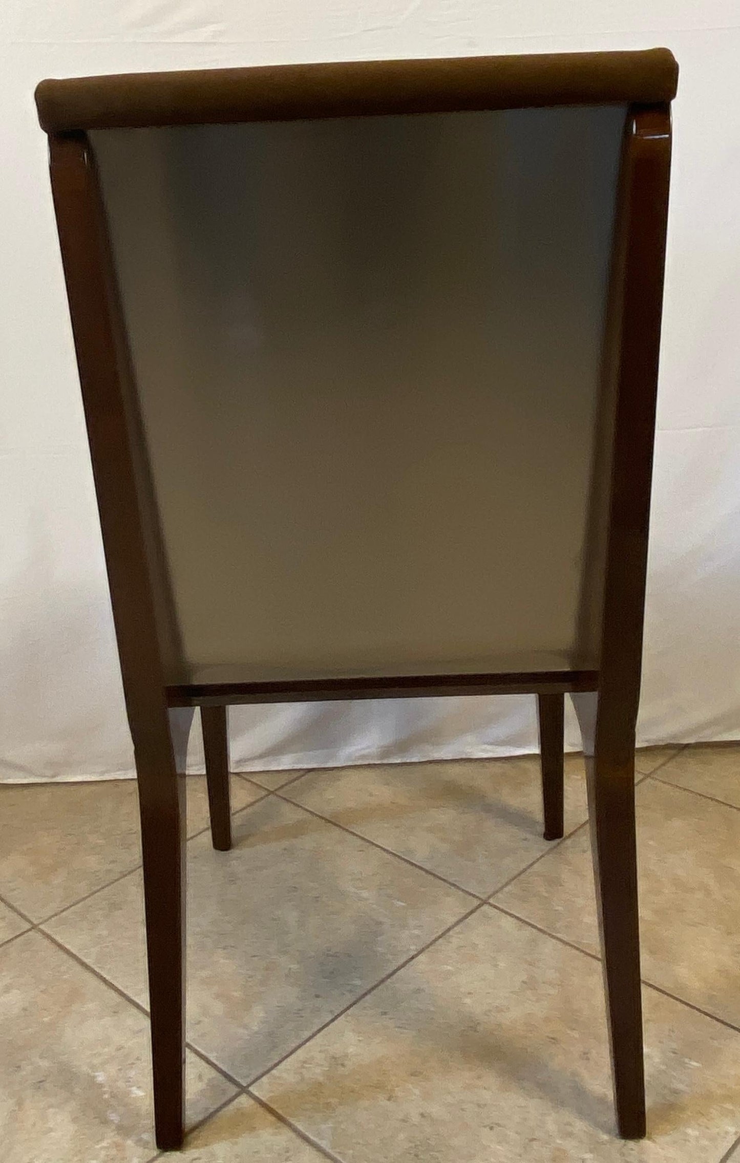 Set of 6 Art Deco Style Dining Chairs, Upholstered Dining Chairs — detail 10