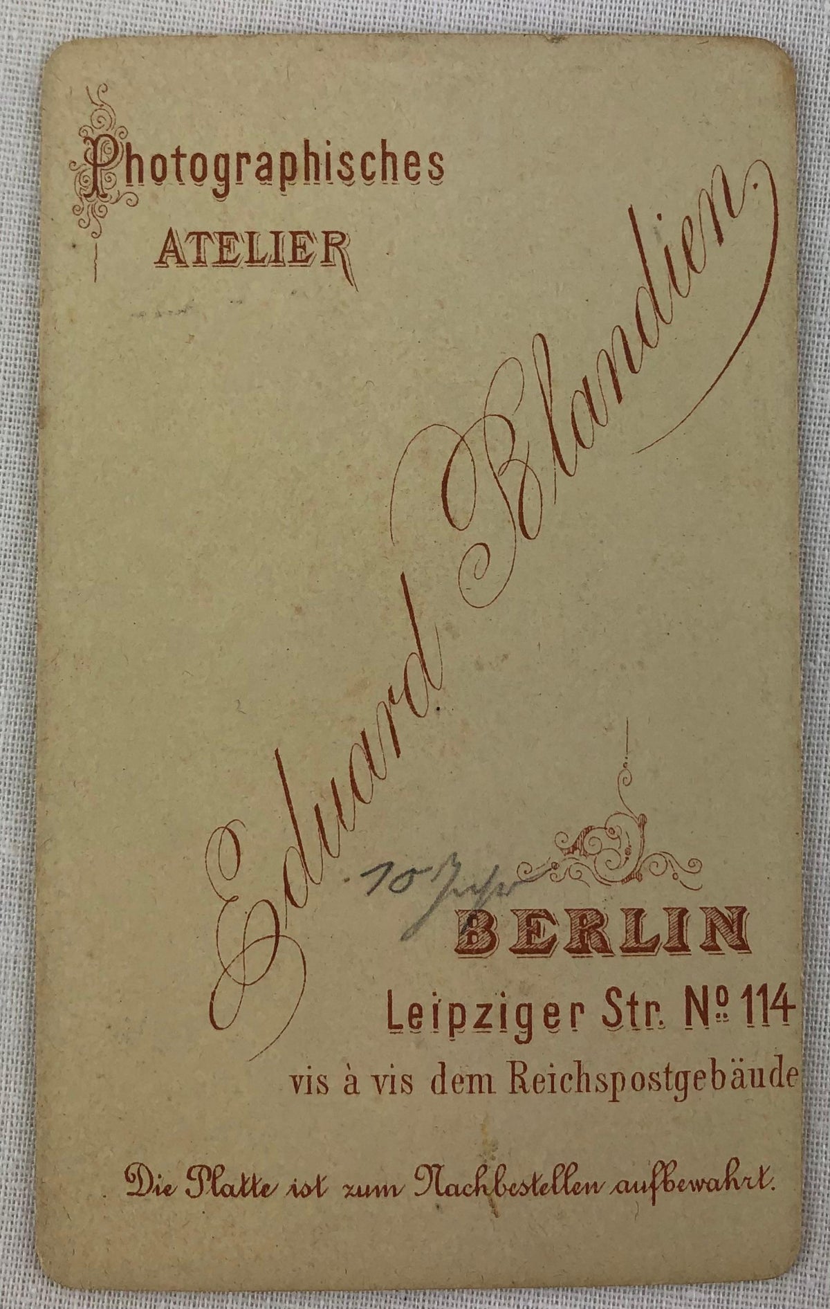 Collection of Antique Ancestral Black and White Photographs from Germany — detail 8