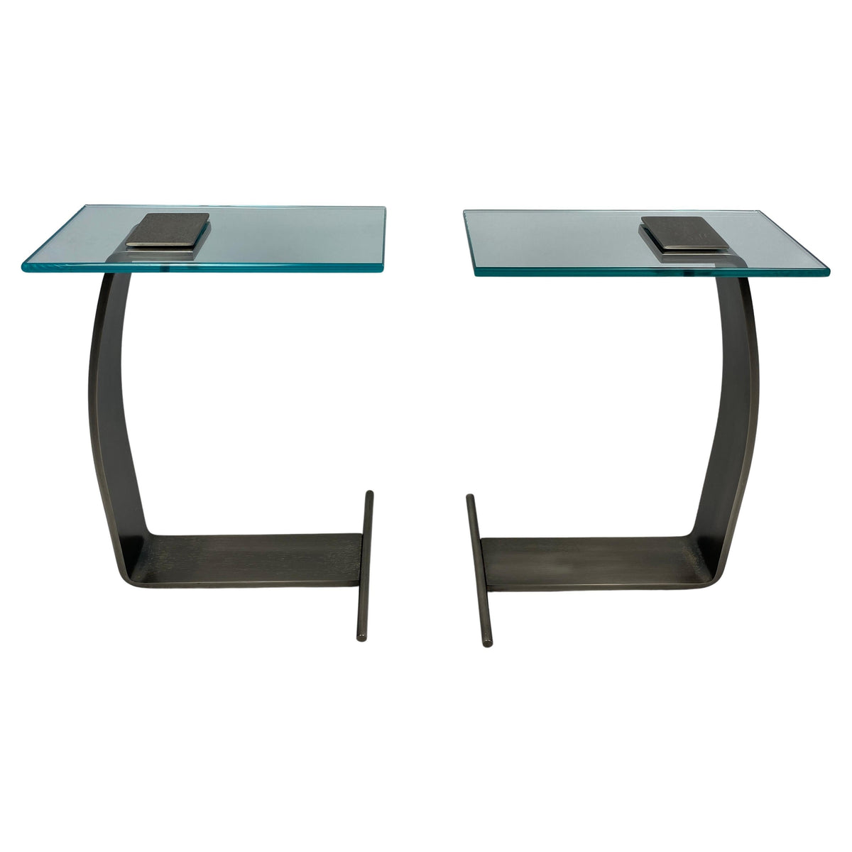Pair Rick Berry Side Tables, Drink Tables from Design Institute of America