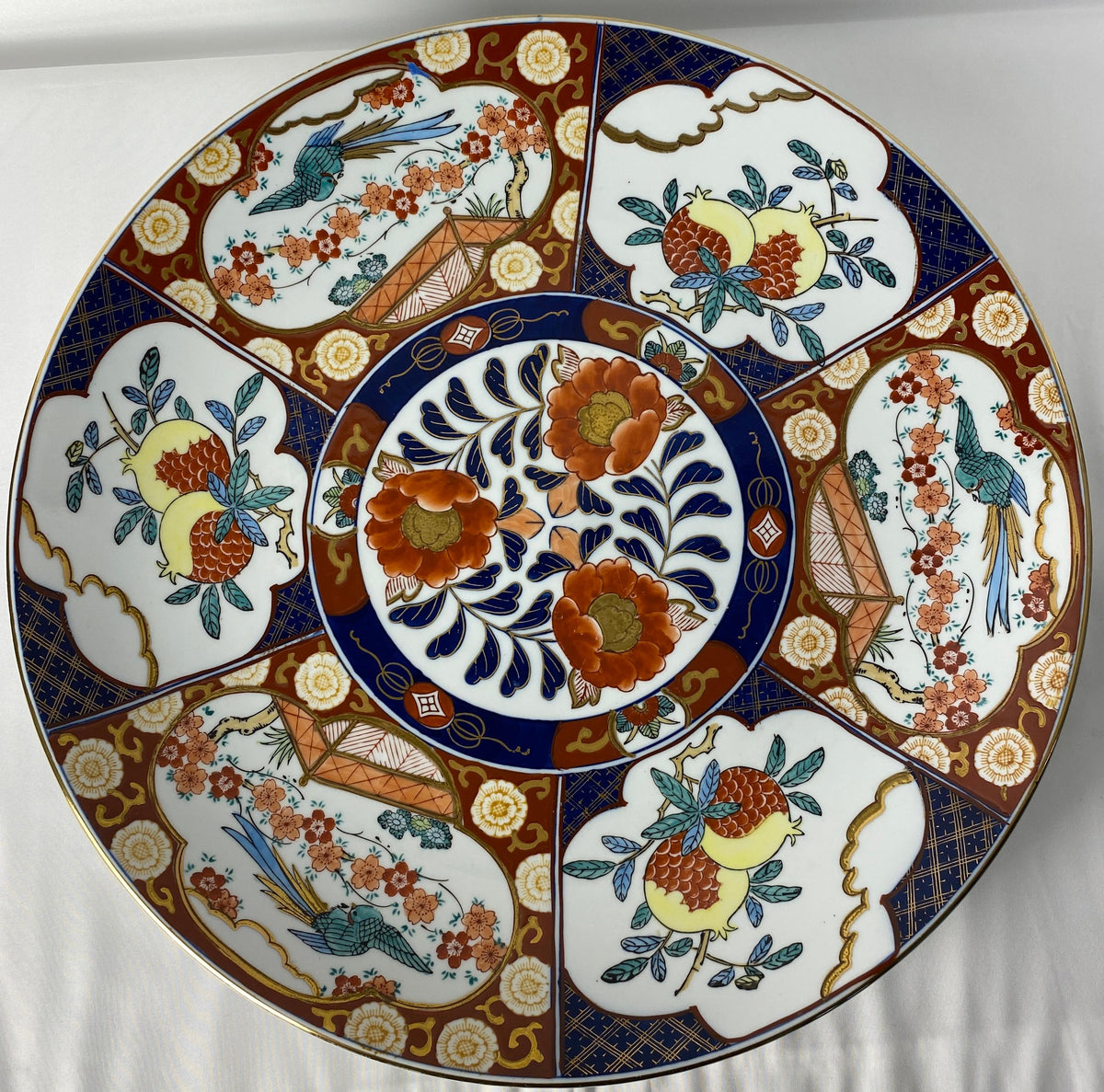 Large Japanese Imari Charger, Bowl or Platter — detail 3