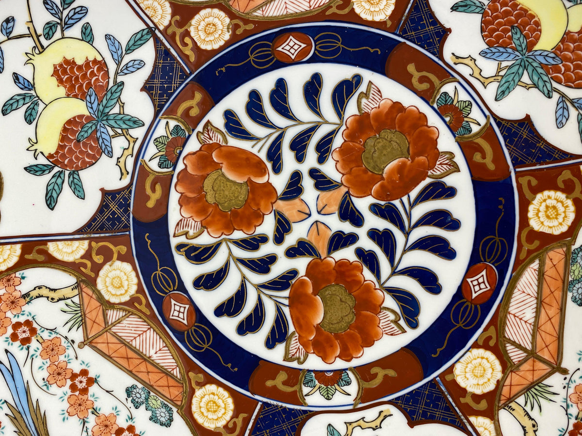 Large Japanese Imari Charger, Bowl or Platter — detail 5