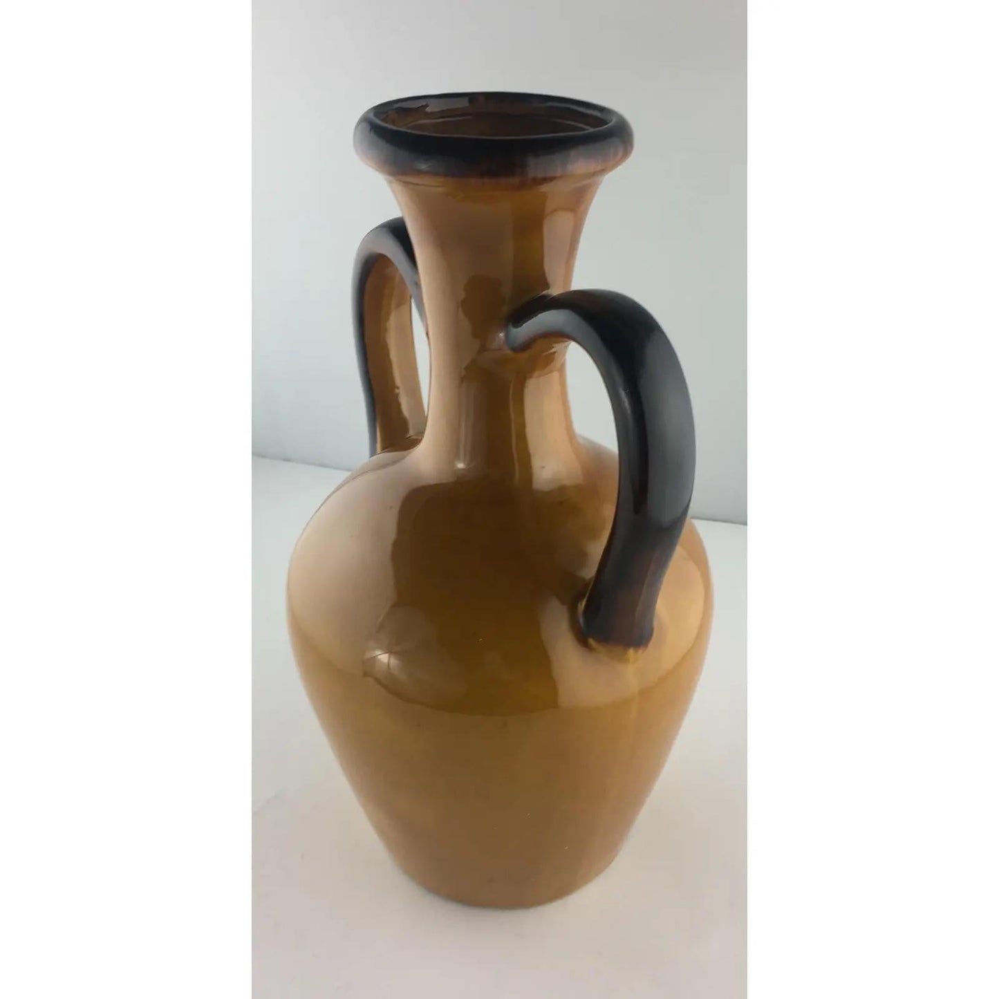 Large Vallauris Style Mid-Century Ceramic Vase — detail 9