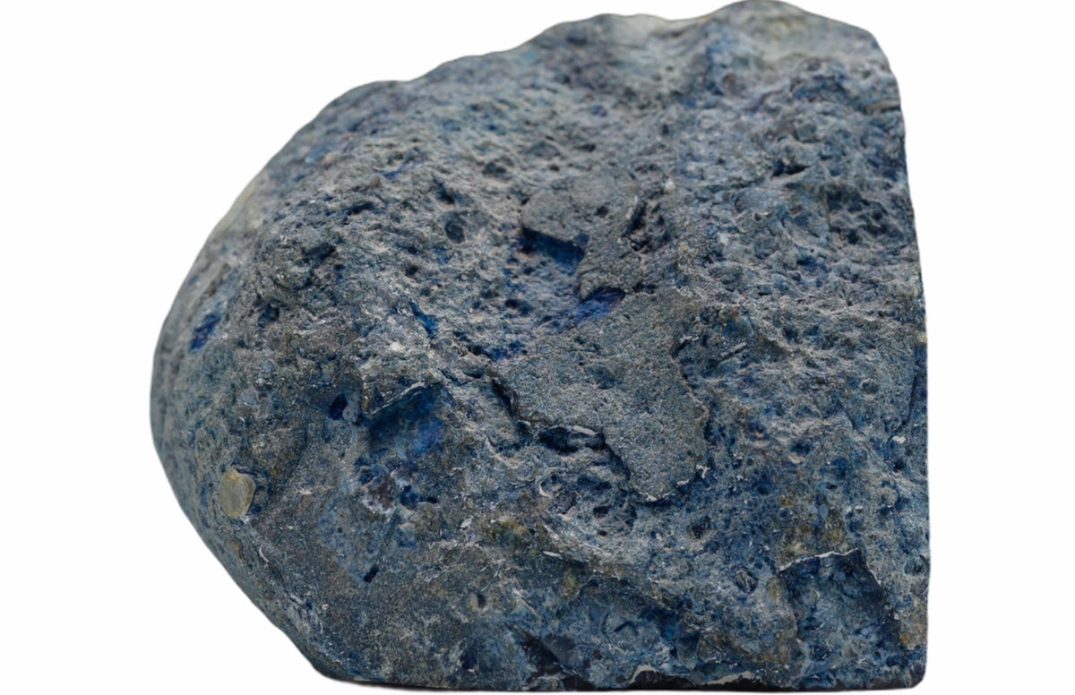 Pair of Blue Geode Bookends — detail 5