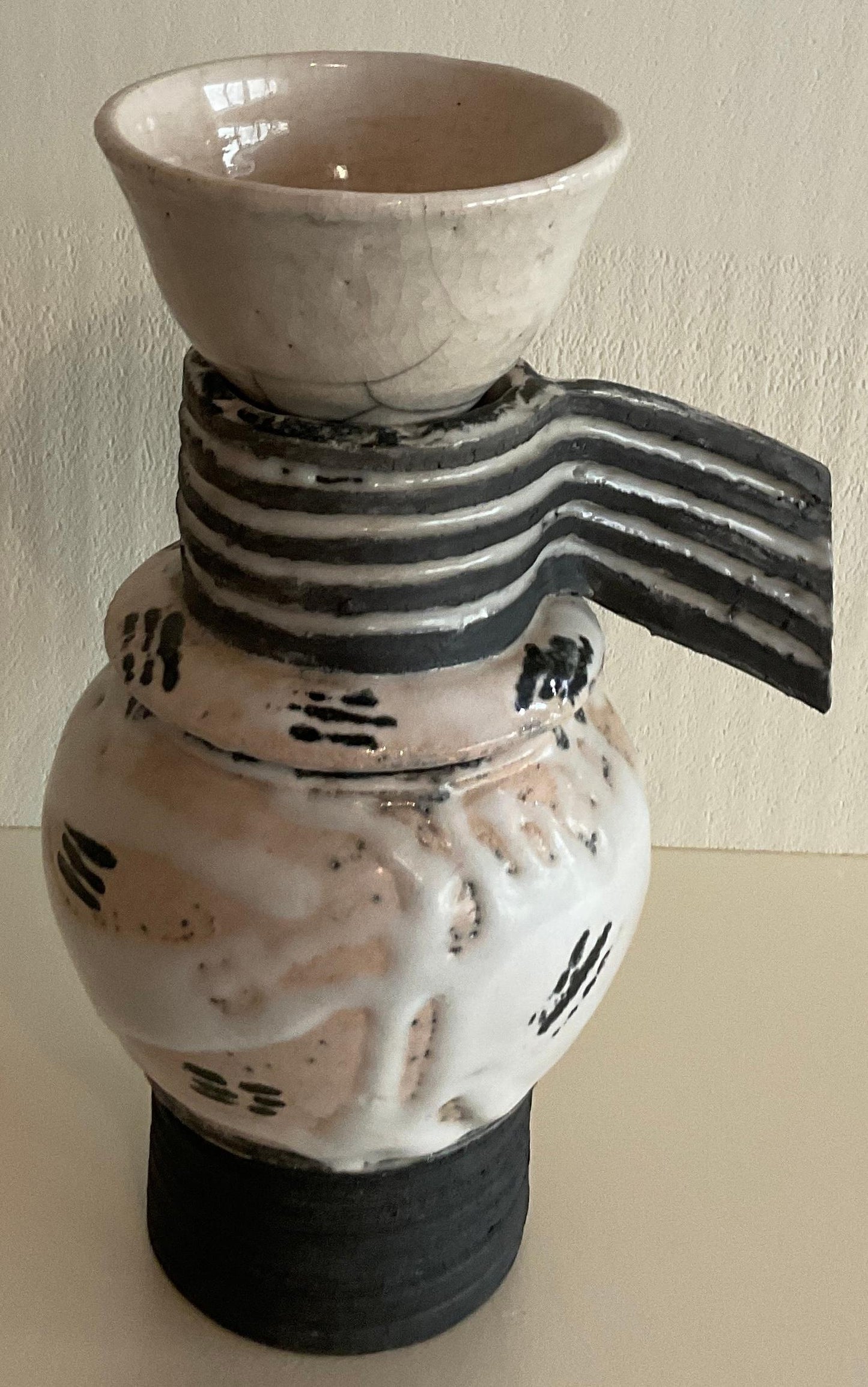 Japanese Style Ceramic Tea Pot and Cup Contemporary Zen — detail 6