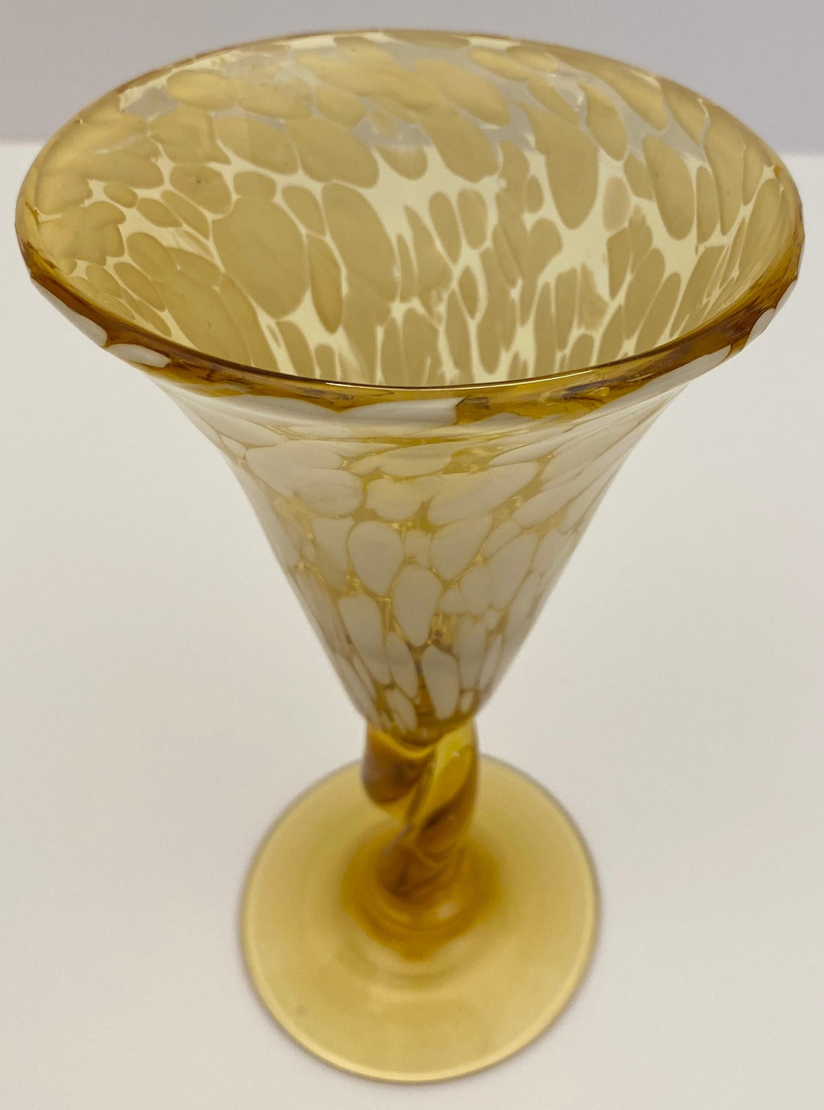Murano Hand Blown Glass Goblets, Set of 6 — detail 3