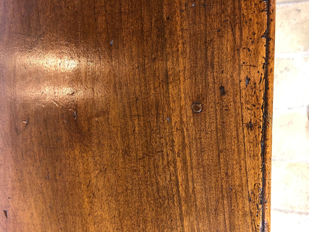 18th Century French Louis XIII Walnut Sofa Console or Display Table — detail 15