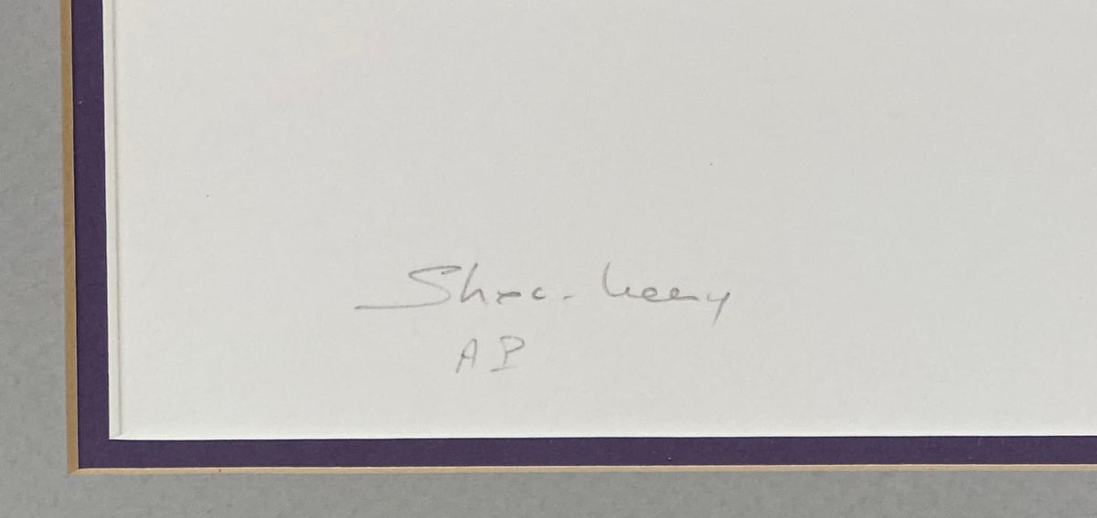 Original Watercolor Artist Proof by Shan Merry Titled "Nevada" — detail 4