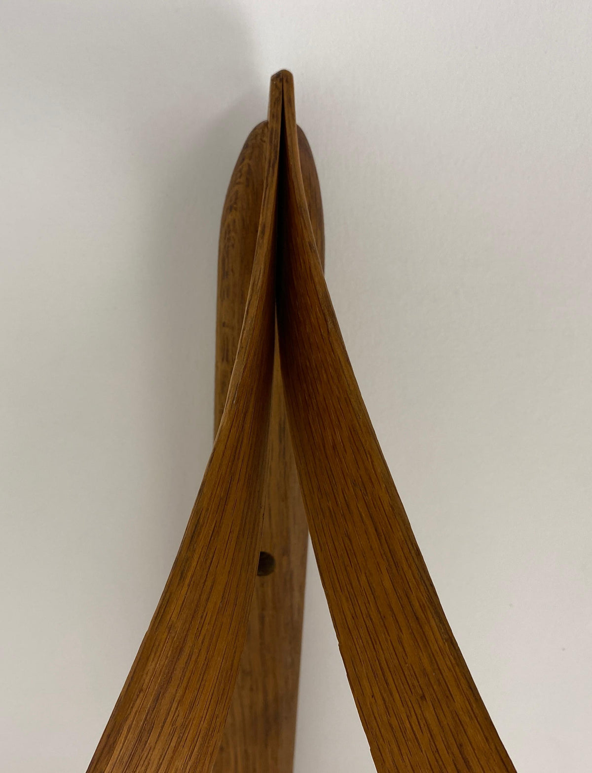 Mid Century Scandinavian Teak Wall Shelf — detail 8