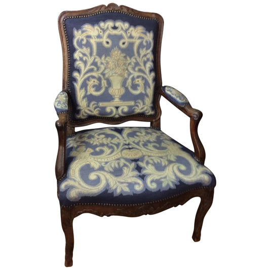 Early 18th Century French Régence Carved Armchair