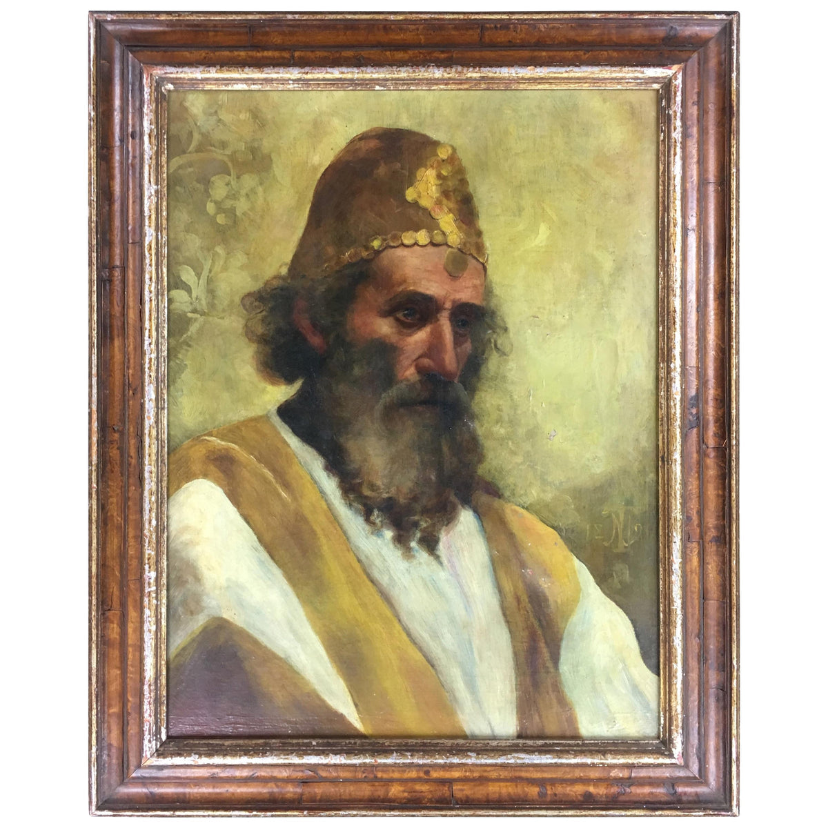 19th Century Oil on Canvas Figurative Painting