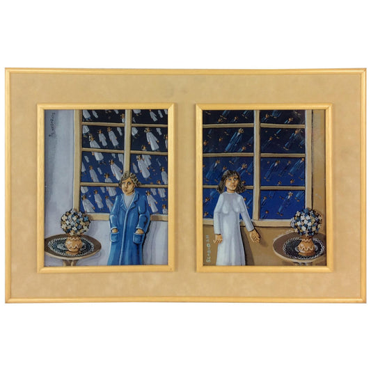 Original Reverse Glass Painting by Ivicevic Slobodan