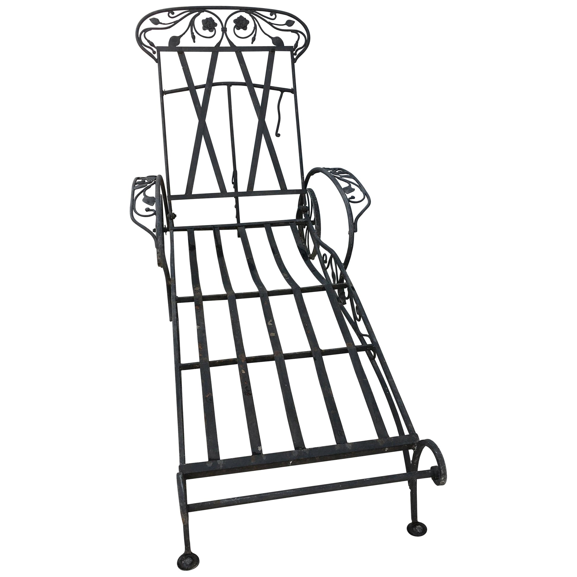 Salterini American Midcentury Hollywood Regency Lounge Chair