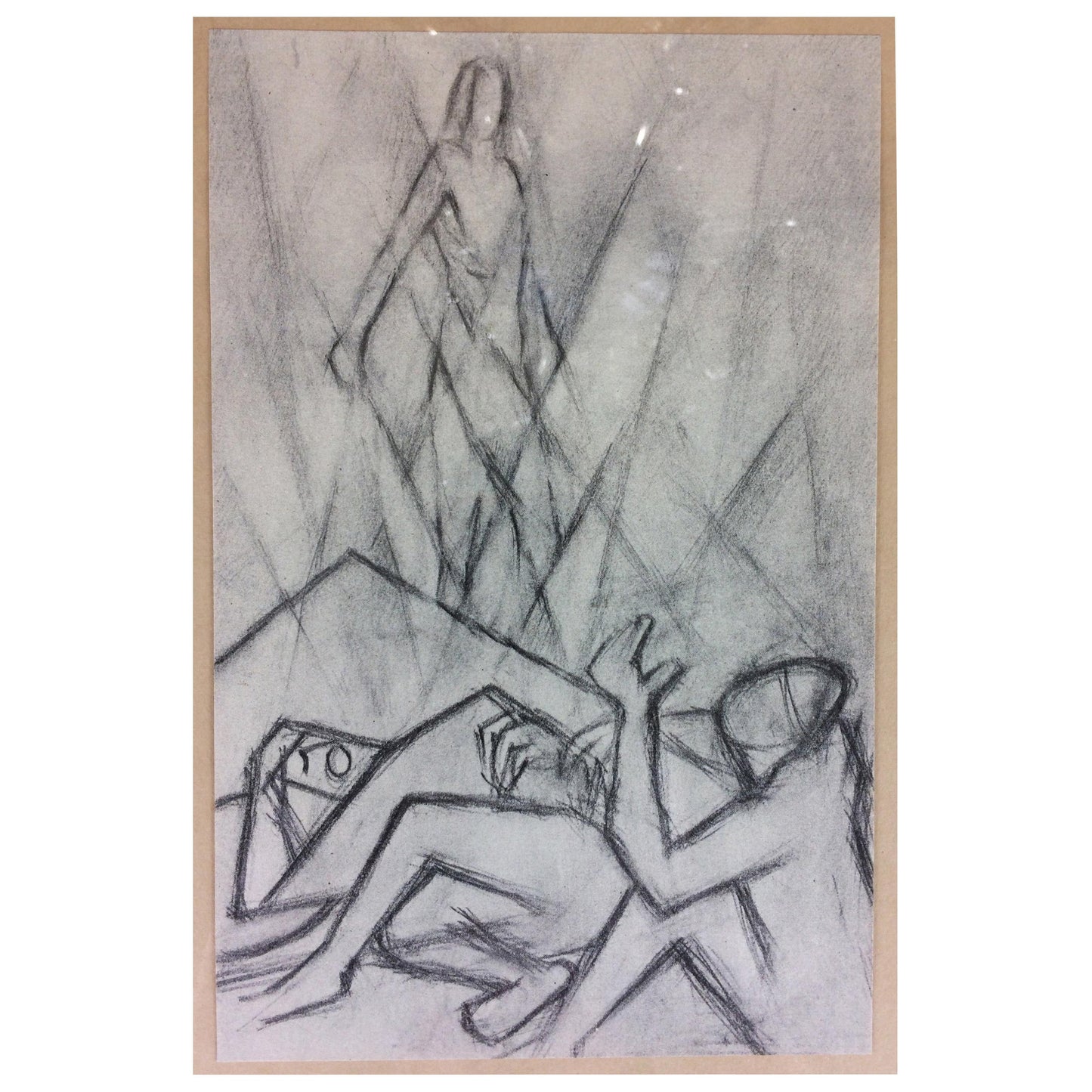 Collection of 3 Contemporary Religious Drawings, Signed