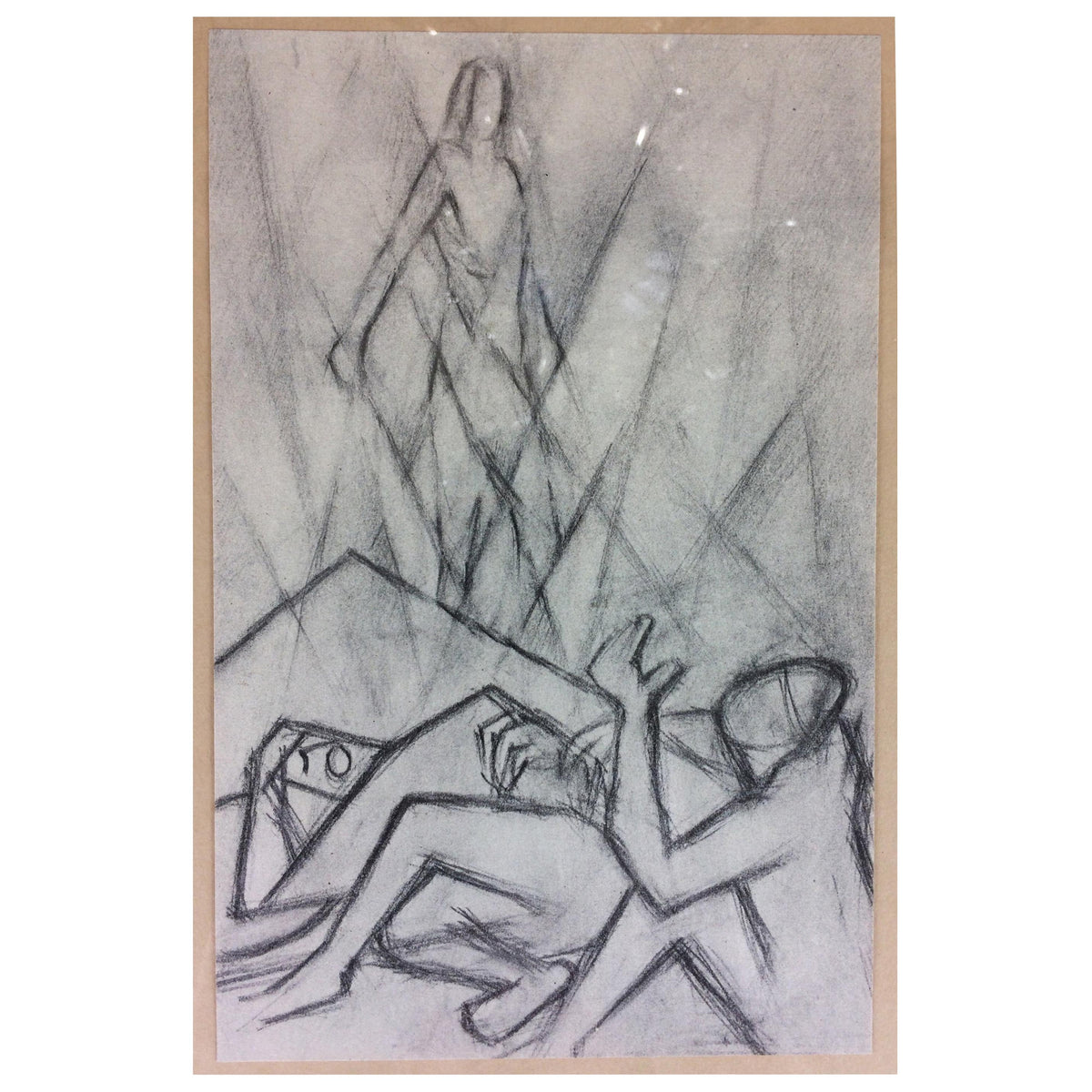 Collection of 3 Contemporary Religious Drawings, Signed