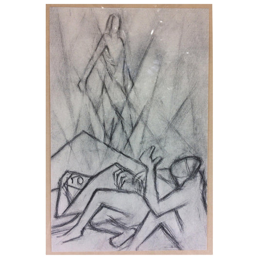 Collection of 3 Contemporary Religious Drawings, Signed