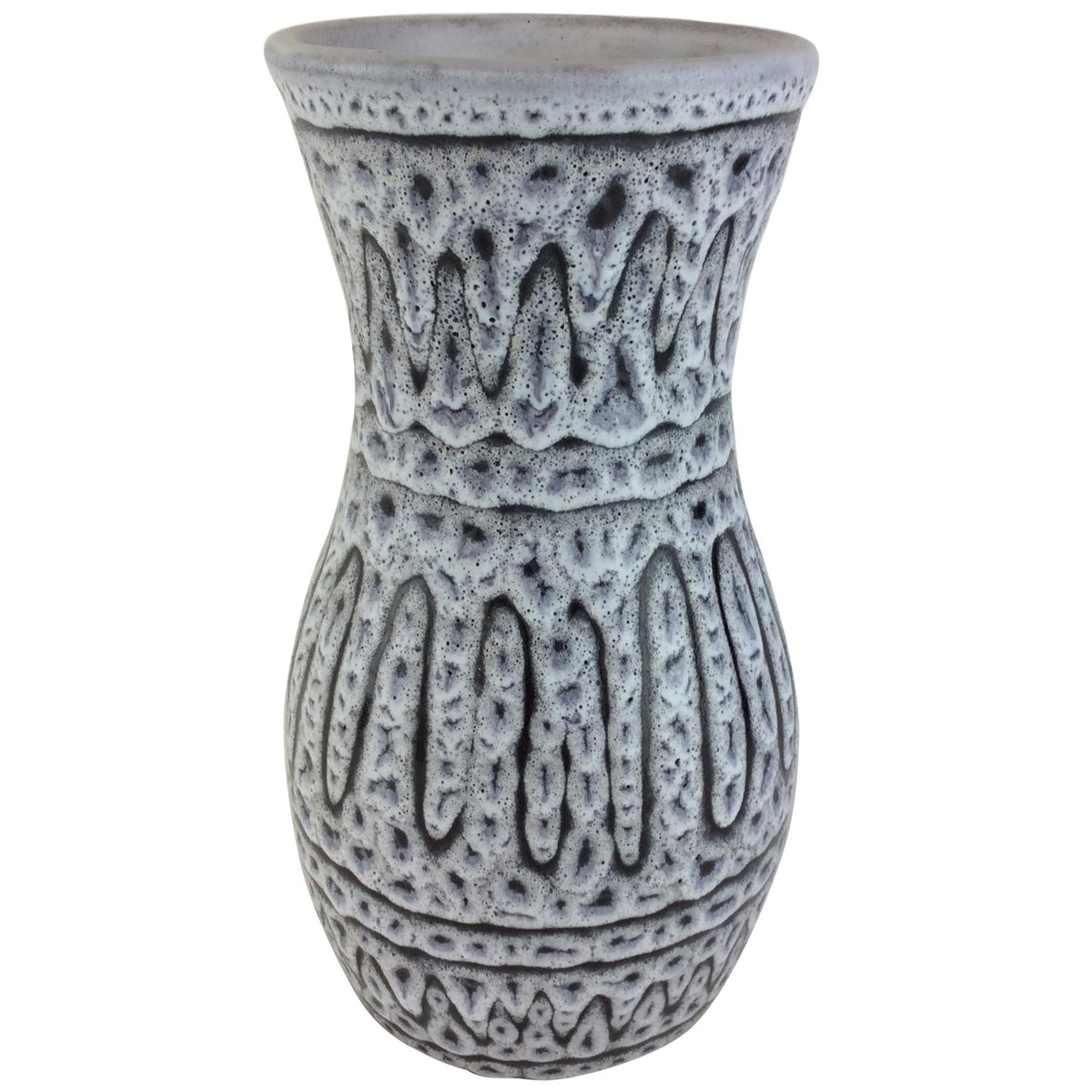 Midcentury French Ceramic Vase from Vallauris, Signed