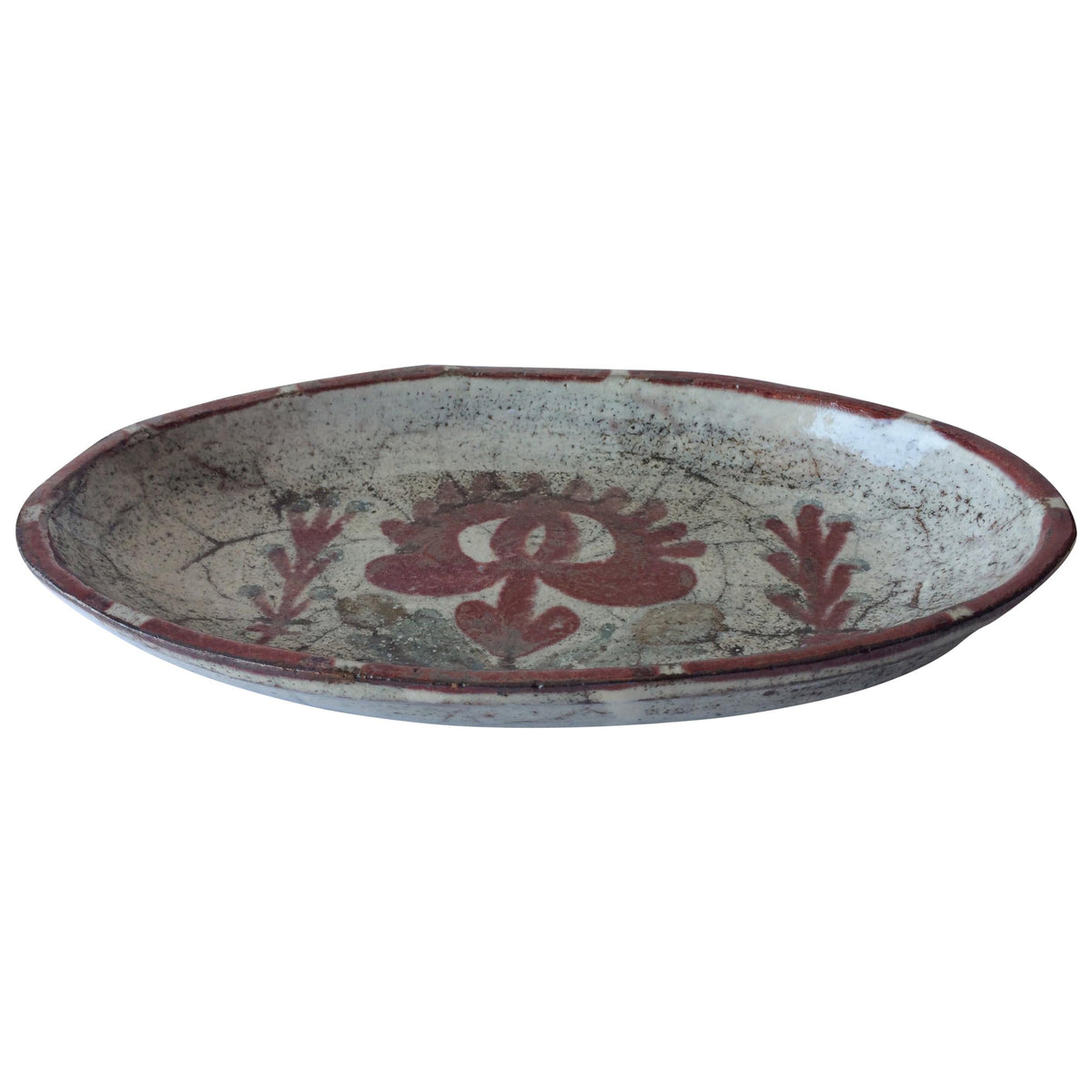 Midcentury Ceramic Bowl by Gustave Reynaud, in the Manner of Jean Derval